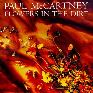 LP Paul McCartney ‎– Flowers In The Dirt (Včetně přílohy s fotkou a texty. Deska je v pěkném a lesklém stavu, pouze jemné vlásenky. Hraje bezvadně, výborný a čistý zvuk i v tichých pasážích. Obal je lesklý a v perfektní kondici.)