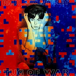LP Paul McCartney ‎– Tug Of War (Deska je v dobrém stavu, lehce ohraná s jemnými vlásenkami. Hraje fajn, velmi dobrý a čistý zvuk. Obal je v perfektním a lesklém stavu.)