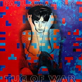 LP Paul McCartney ‎– Tug Of War (Deska jen lehce ohraná, pár vlásenek a drobná lehká kosmetická oděrka v nájezdové stopě mimo záznam. Hraje fajn, velmi dobrý a čistý zvuk. Obal v krásném stavu.)