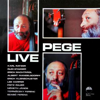 LP Pege ‎– Live (ALBUM (Hungary, 1982, Jazz) SUPER STAV)