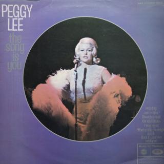 LP Peggy Lee ‎– The Song Is You ((1970) ALBUM)