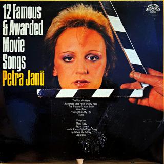 LP Petra Janů – 12 Famous &amp; Awarded Movie Songs (Deska i obal jsou v bezvadném a lesklém stavu. Pravděpodobně nehrané.)
