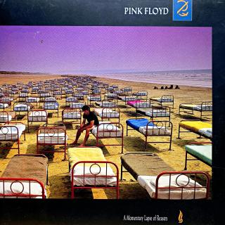 LP Pink Floyd ‎– A Momentary Lapse Of Reason (Deska je v pěkném a lesklém stavu s několika vlásenkami a malými oděrkami v nájezdové stopě (mimo záznam). Hraje výborně, bezvadný a čistý zvuk. Rozevírací obal je lesklý a v perfektní kondici. Orig. vnitřní o