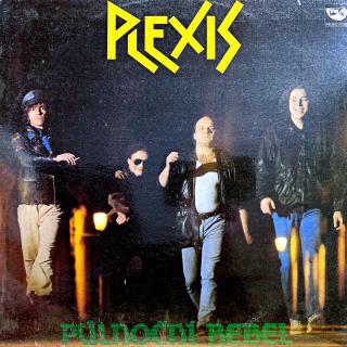 LP Plexis ‎– Půlnoční Rebel (Deska je v krásném a lesklém stavu, pouze velmi lehké stopy používání. Hraje výborně, bezvadný zvuk, jen mírný praskot na začátku desky. Obal je lesklý a v perfektní kondici.)