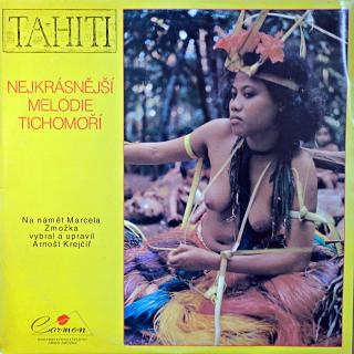 LP Polynesia ‎– Tahiti - Nejkrásnější Melodie Tichomoří (Deska ve velmi dobrém stavu, jen pár velmi jemných vlásenek. Obal také v pěkném stavu.)
