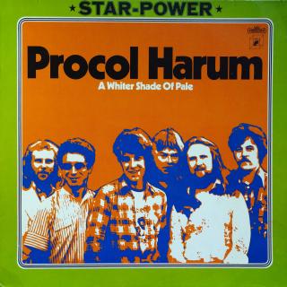 LP Procol Harum ‎– A Whiter Shade Of Pale (Deska jen mírně ohraná s jemnými vlásenkami. Obal ve velmi dobrém stavu.)