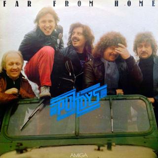LP Puhdys ‎– Far From Home (Na desce je několik malých, velmi jemných kosmetických oděrek. Zvuk je bezvadný a čistý i v pasážích mezi skladbami. Obal ve velmi pěkném stavu (Album, Germany, 1981, Pop Rock))