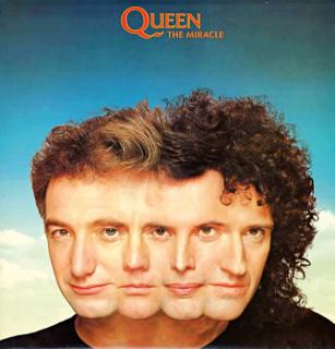 LP Queen ‎– The Miracle (Originální vnitřní obal s potiskem v perfektní kondici.)