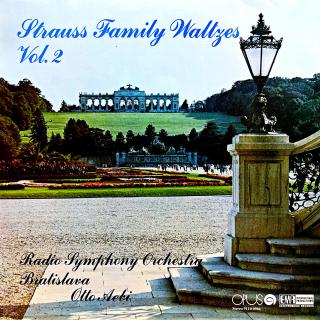 LP Radio Symphony Orchestra Bratislava, O.Aebi – Strauss Family Waltzes Vol. 2 (Pěkný stav i zvuk.)