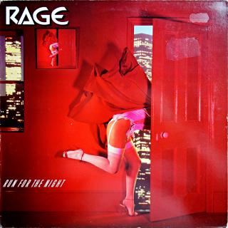 LP Rage ‎– Run For The Night (Deska ve velmi pěkném stavu, pár jemných vlásenek. Obal má odřené hrany, potisk je ok.)