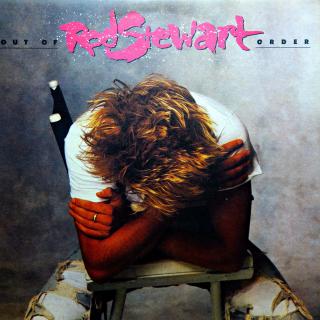 LP Rod Stewart ‎– Out Of Order (Deska i obal jsou v krásném stavu, jen pár ultra-jemných vlásenek pod ostrým světlem (Album, Czechoslovakia, 1989, Pop Rock))