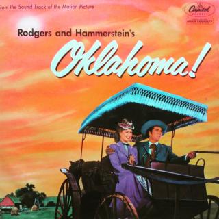 LP Rodgers &amp; Hammerstein ‎– Oklahoma! (Album, Mono, 1956, Soundtrack, Musical)
