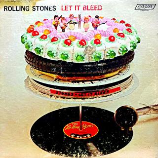 LP Rolling Stones ‎– Let It Bleed (čtěte popis) (Deska je ve špatném stavu, mnoho výrazných oděrek. Jednou mi skočila jehla, ale jinak hraje překvapivě dobře, jen mírný praskot v záznamu. Obal je taky ve špatném stavu viz fotky a má proseknuté hrany.)