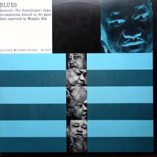 LP Roosevelt (The Honeydripper) Sykes ‎– Blues (ALBUM (Germany, Piano Blues) VLOŽENÝ INSERT, VELMI DOBRÝ STAV)