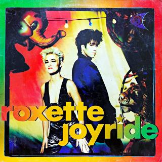 LP Roxette ‎– Joyride (Deska je hodně ohraná, posetá vlásenkami. Nicméně hraje dobře s mírným praskotem, v tichých pasážích praskot výraznější. Obal jen mírně obnošený. Orig. vnitřní obal s potiskem.)