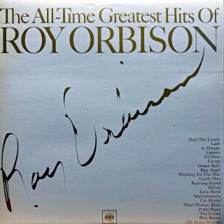 LP Roy Orbison ‎– The All-Time Greatest Hits Of Roy Orbison (Deska je v krásném a lesklém stavu, pouze pár jemných vlásenek pod ostrým světlem. Bezvadný a čistý zvuk i v pasážích mezi skladbami. Obal je taky v krásném stavu.)