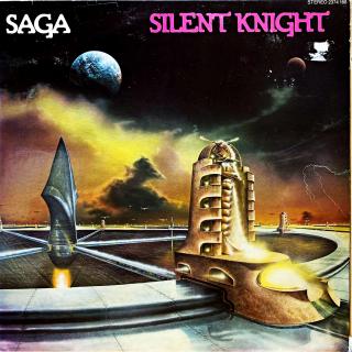 LP Saga ‎– Silent Knight (Orig. vnitřní obal s potiskem. Deska v top stavu!)