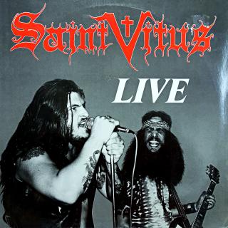 LP Saint Vitus ‎– Live (Modrý průsvitný vinyl. Deska i obal jsou ve velmi pěkném stavu.)