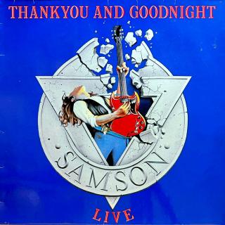 LP Samson ‎– Thank You And Goodnight... Live (Velmi pěkný stav i zvuk.)