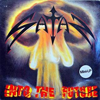 LP Satan ‎– Into The Future (Deska i obal jsou v pěkném stavu, drobné stopy používání. Bezvadný a čistý zvuk.)