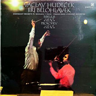 LP Sibelius / Prokofjev; Václav Hudeček, Jiří Bělohlávek - D Minor, Op. 47 /...  (Deska v top stavu!)