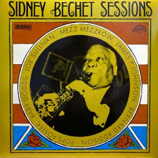 LP Sidney Bechet ‎– Sessions (Deska i obal jsou v lesklém a krásném stavu, jen několik jemných vlásenek. Bezvadný a čistý zvuk.)