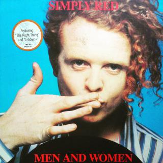 LP Simply Red ‎– Men And Women (Album (1987))