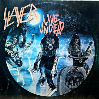 LP Slayer – Live Undead (Deska v pěkném stavu, jen lehce ohraná s jemnými vlásenkami. Hraje fajn, bezvadný zvuk. Obal je trochu obnošený viz foto.)