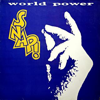 LP Snap! ‎– World Power (Deska v hodně pěkném stavu, pouze velmi jemné vlásenky. Obal téměř v perfektní kondici, jen drobné oděrky na hranách.)