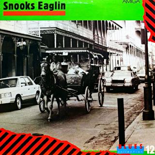LP Snooks Eaglin ‎– Blues Collection 12 (Na desce jsou jemné kosmetické šmouhy. Hraje výborně, bezvadný a čistý zvuk i v pasážích mezi skladbami. Obal je v krásném stavu, jen velmi lehké stopy používání.)