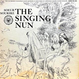 LP Soeur Sourire – The Singing Nun (Horší stav. Rozevírací obal včetně přílohy (svázáno).)