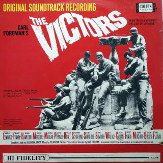 LP Sol Kaplan ‎– The Victors - Original Soundtrack Recording (Album, UK, 1963, Stage &amp; Screen, Soundtrack, Big Band)
