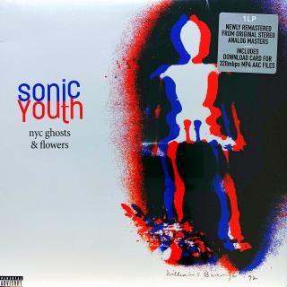 LP Sonic Youth – NYC Ghosts &amp; Flowers (Nové a stále zatavené ve fólii - perfektní stav.)
