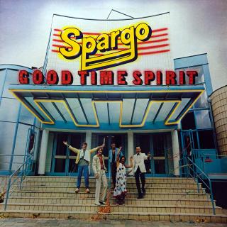 LP Spargo ‎– Good Time Spirit (Deska i rozevírací obal jsou ve velmi pěkném stavu, pouze ultra-jemné vlásenky pod ostrým světlem. Bezvadný a čistý zvuk i v pasážích mezi skladbami.)
