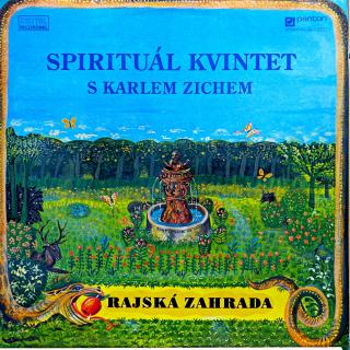 LP Spirituál Kvintet With Karel Zich – Rajská Zahrada (Top stav i zvuk!)