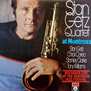 LP Stan Getz Quartet ‎– At Montreux (ALBUM (Yugoslavia, 1980, Jazz) )