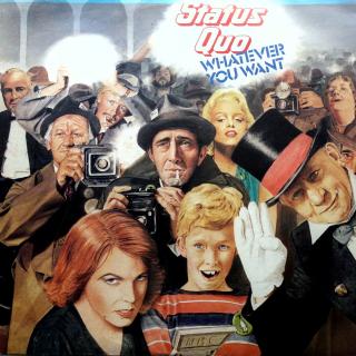 LP Status Quo ‎– Whatever You Want (ALBUM (France, 1979, Pop Rock, Classic Rock) VELMI DOBRÝ STAV)