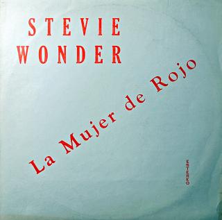 LP Stevie Wonder ‎– La Mujer De Rojo (Unofficial Release, Stereo)