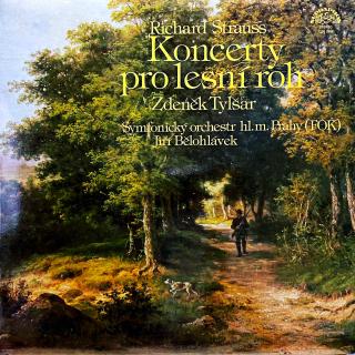 LP Strauss, Tylšar, Bělohlávek - Concertos For French Horn And Orchestra (Top stav i zvuk!)