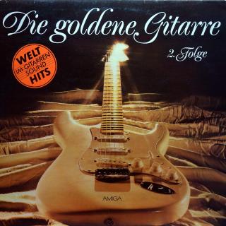 LP Studio Orchester - Die Goldene Gitarre: Welt-Hits Im Gitarren-Sound 2. Folge (Deska i obal jsou v pěkném stavu, jen pár jemných vlásenek.)