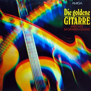 LP Studio-Orchester ‎– Die Goldene Gitarre: Welt-Hits Im Gitarren-Sound (Deska je v krásném stavu. Obal jen lehce obnošený  (Kompilace, Germany, 1980, Synth-Pop))