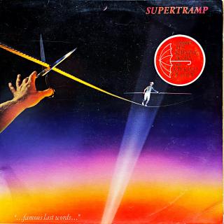LP Supertramp ‎–  ...Famous Last Words...  (Originální vnitřní obal s potiskem.)