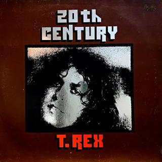 LP T. Rex – 20th Century (čtěte popis) (Na desce je pár výraznějších škrábanců a mnoho jemných vlásenek. Nicméně hraje dobře s mírným praskotem v záznamu. Obal mírně obnošený s oděrkami viz fotky.)