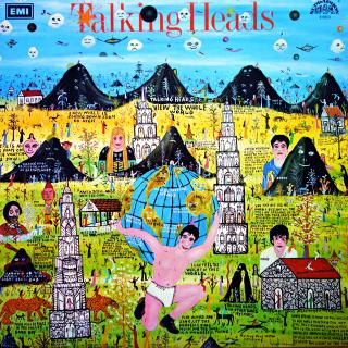 LP Talking Heads ‎– Little Creatures (Deska je mírně ohraná, jemné vlásenky a jedna výraznější neslyšitelná oděrka. Hraje výborně, bezvadný a čistý zvuk. Obal je v lesklém a krásném stavu. Včetně orig. vnitřní obal s potiskem.)