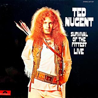LP Ted Nugent – Survival Of The Fittest - Live (Deska i obal jsou v krásném a lesklém stavu. Pravděpodobně nehrané.)
