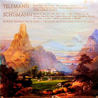 LP Telemann, Schumann – Suita F Dur Pro 2 Lesní Rohy, Smyčce A Cembalo... (Pěkný stav i zvuk.)