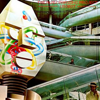LP The Alan Parsons Project ‎– I Robot (Deska je v krásném a lesklém stavu, pouze ultra-jemné vlásenky a dvě malé, velmi jemné povrchové oděrky. Hraje výborně, bezvadný a čistý zvuk. Rozevírací obal je v perfektní kondici.)