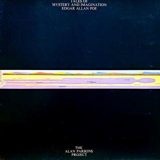 LP The Alan Parsons Project ‎– Tales Of Mystery And Imagination (Deska je v krásném a lesklém stavu, jen pár jemných vlásenek. Hraje bezvadně, výborný zvuk, mírný praskot na začátku desky. Obal je taky v pěkném stavu, jen lehce vytlačený kotouč na zadní s