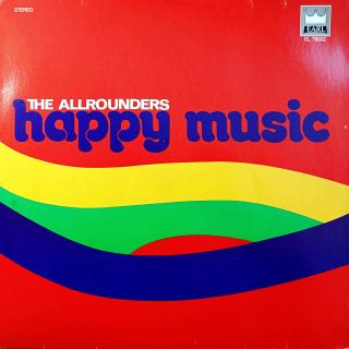 LP The Allrounders ‎– Happy Music (Deska i obal jsou ve velmi dobrém stavu. )