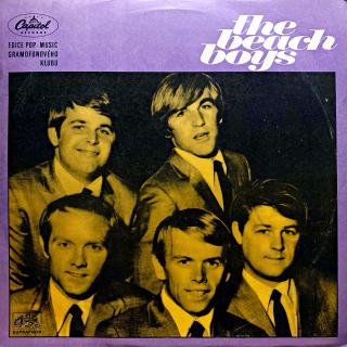 LP The Beach Boys ‎– The Beach Boys (Deska je v krásném a lesklém stavu, jen pár jemných vlásenek pod ostrým světlem. Bezvadný a čistý zvuk i v pasážích mezi skladbami. Obal je v pěkném stavu s několika drobnými oděrkami..)